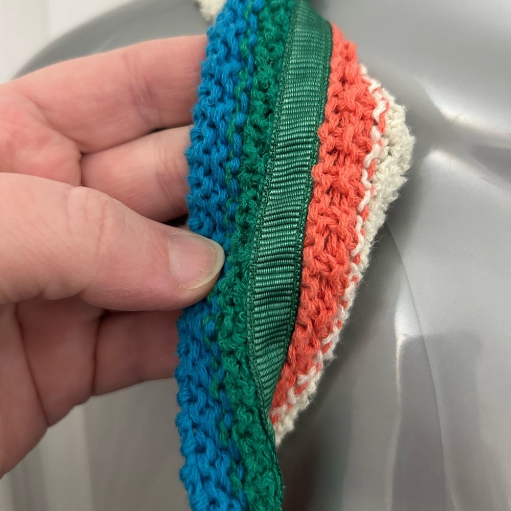 Zara Knit Striped Mini Dress, Sz L - Picture 6 of 6